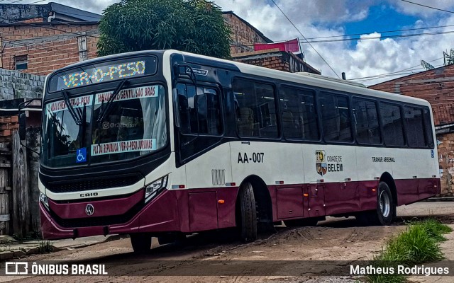 Transportadora Arsenal AA-007 na cidade de Belém, Pará, Brasil, por Matheus Rodrigues. Número da foto: #12996517.