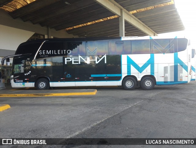Empresa de Ônibus Nossa Senhora da Penha 59008 na cidade de Lages, Santa Catarina, Brasil, por LUCAS NASCIMENTO. Número da foto: #12994006.