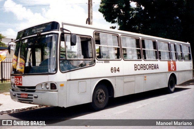 Borborema Imperial Transportes 694 na cidade de Recife, Pernambuco, Brasil, por Manoel Mariano. Número da foto: #12994003.
