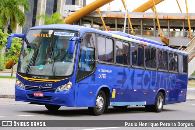Viação Redentor C47962 na cidade de Rio de Janeiro, Rio de Janeiro, Brasil, por Paulo Henrique Pereira Borges. Número da foto: #12995602.