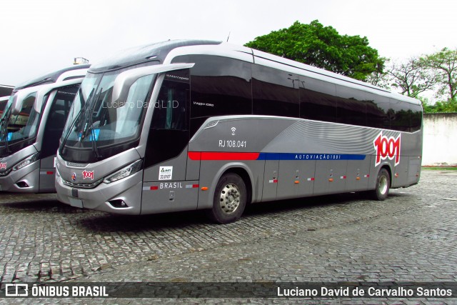 Auto Viação 1001 RJ 108.041 na cidade de Rio de Janeiro, Rio de Janeiro, Brasil, por Luciano David de Carvalho Santos. Número da foto: #12996054.
