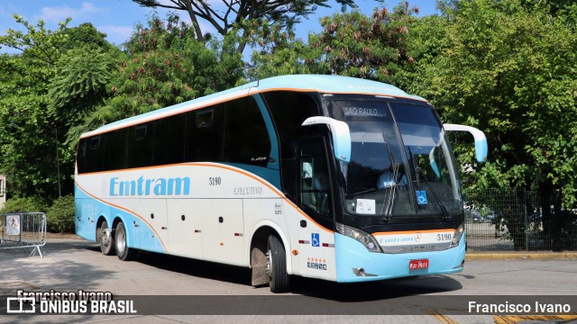 Emtram 5190 na cidade de São Paulo, São Paulo, Brasil, por Francisco Ivano. Número da foto: #12995578.