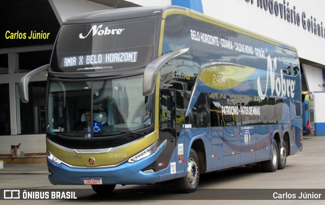 Nobre Turismo 2404 na cidade de Goiânia, Goiás, Brasil, por Carlos Júnior. Número da foto: #12994903.