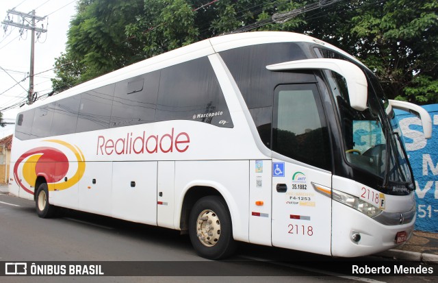 Realidade Transportes e Turismo 2118 na cidade de Marília, São Paulo, Brasil, por Roberto Mendes. Número da foto: #12998045.