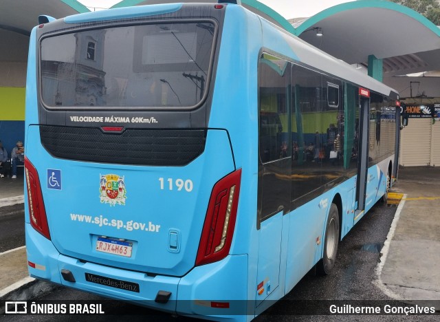 Viação Saens Peña São José dos Campos 1190 na cidade de São José dos Campos, São Paulo, Brasil, por Guilherme Gonçalves. Número da foto: #12998987.