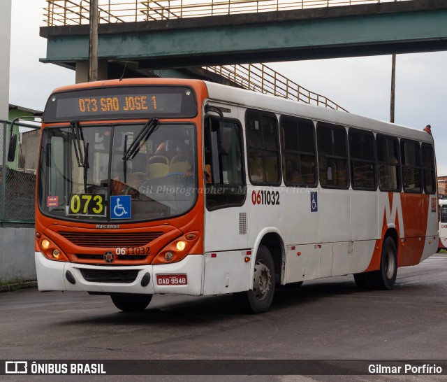 Expresso Coroado 0611032 na cidade de Manaus, Amazonas, Brasil, por Gilmar Porfírio. Número da foto: #12997145.
