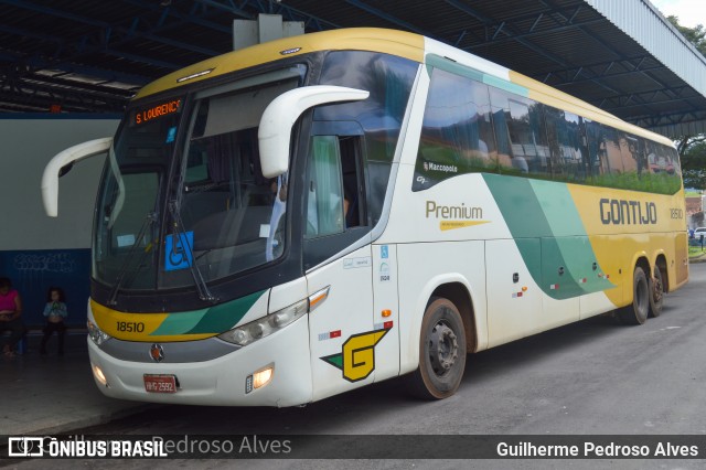 Empresa Gontijo de Transportes 18510 na cidade de Lambari, Minas Gerais, Brasil, por Guilherme Pedroso Alves. Número da foto: #12998100.