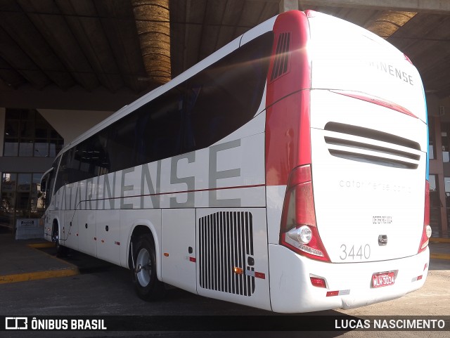 Auto Viação Catarinense 3440 na cidade de Lages, Santa Catarina, Brasil, por LUCAS NASCIMENTO. Número da foto: #12997413.