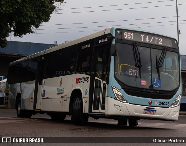 Vega Manaus Transporte 1024048 na cidade de Manaus, Amazonas, Brasil, por Gilmar Porfírio. Número da foto: #12996616.