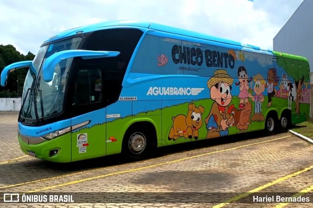 Viação Águia Branca 32930 na cidade de Campinas, São Paulo, Brasil, por Hariel Bernades. Número da foto: #12997115.