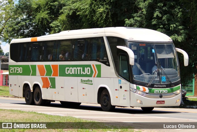 Empresa Gontijo de Transportes 21730 na cidade de Muriaé, Minas Gerais, Brasil, por Lucas Oliveira. Número da foto: #12997713.
