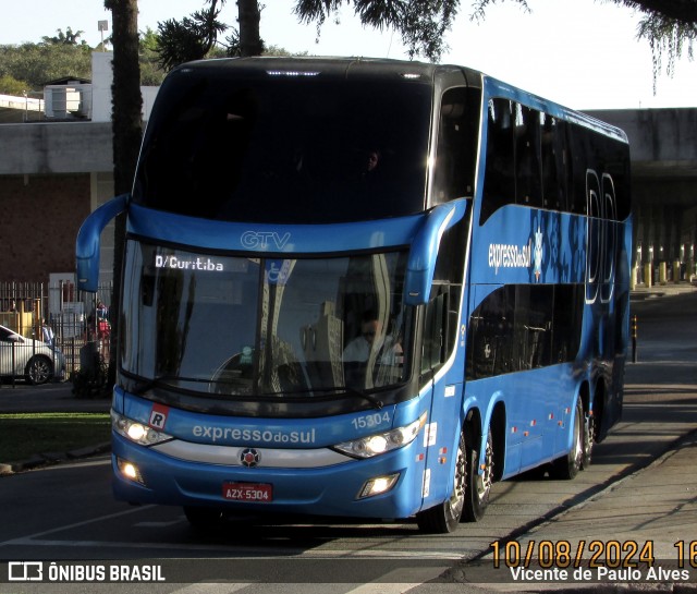 Expresso do Sul 15.304 na cidade de Curitiba, Paraná, Brasil, por Vicente de Paulo Alves. Número da foto: #12997018.