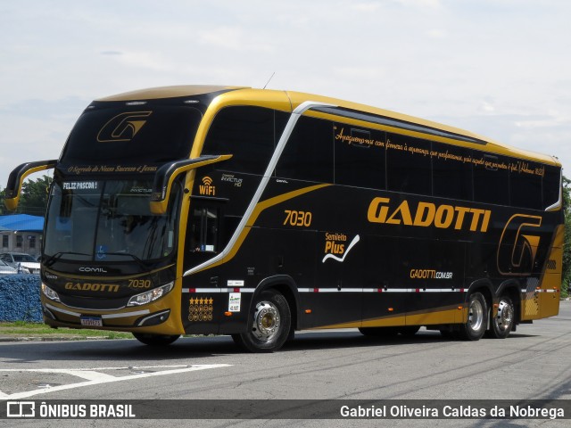 Auto Viação Gadotti 7030 na cidade de São Paulo, São Paulo, Brasil, por Gabriel Oliveira Caldas da Nobrega. Número da foto: #12999266.