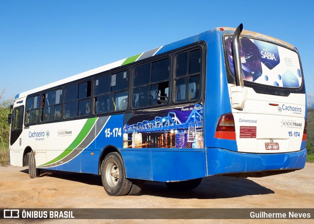 Viação Flecha Branca 15-174 na cidade de Cachoeiro de Itapemirim, Espírito Santo, Brasil, por Guilherme Neves. Número da foto: #12997588.