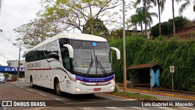 Reunidas Transportes Coletivos 30258 na cidade de Seara, Santa Catarina, Brasil, por Luís Gabriel H. Macedo. Número da foto: #12998983.