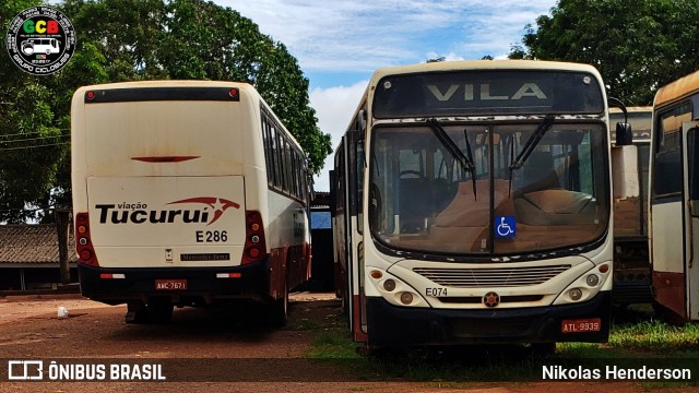 Viação Tucuruí E074 na cidade de Tucuruí, Pará, Brasil, por Nikolas Henderson. Número da foto: #12997155.