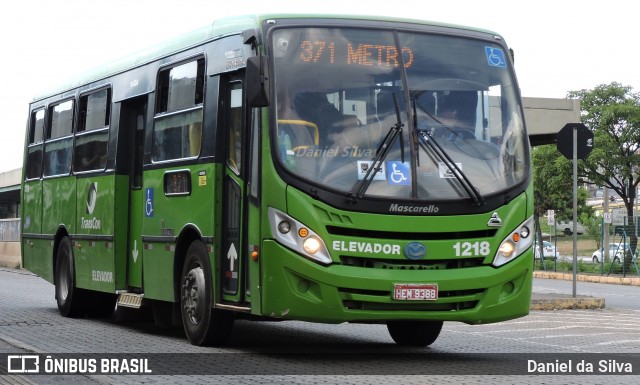 Viação Novo Retiro 1218 na cidade de Contagem, Minas Gerais, Brasil, por Daniel da Silva. Número da foto: #12996827.