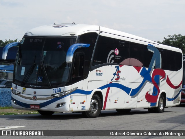 AS Service 7209 na cidade de São Paulo, São Paulo, Brasil, por Gabriel Oliveira Caldas da Nobrega. Número da foto: #12996753.