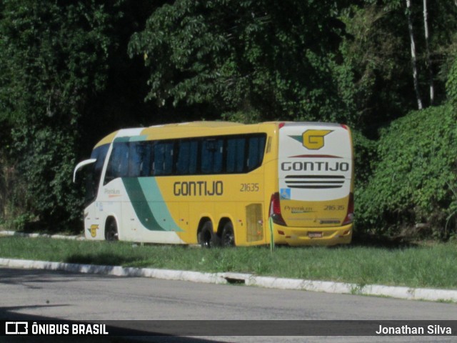 Empresa Gontijo de Transportes 21635 na cidade de Recife, Pernambuco, Brasil, por Jonathan Silva. Número da foto: #12998324.