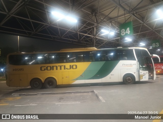 Empresa Gontijo de Transportes 14915 na cidade de São Paulo, São Paulo, Brasil, por Manoel Junior. Número da foto: #12998704.