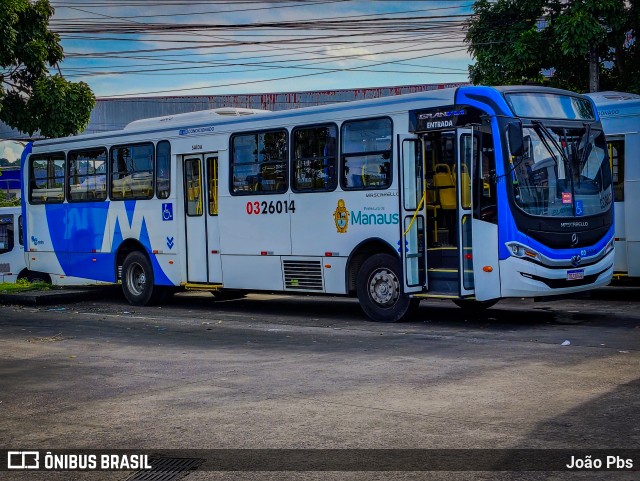 Viação São Pedro 0326014 na cidade de Manaus, Amazonas, Brasil, por João Pbs. Número da foto: #12996639.