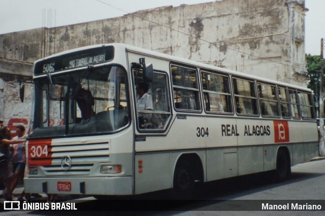 Real Alagoas de Viação 304 na cidade de Maceió, Alagoas, Brasil, por Manoel Mariano. Número da foto: #12996600.