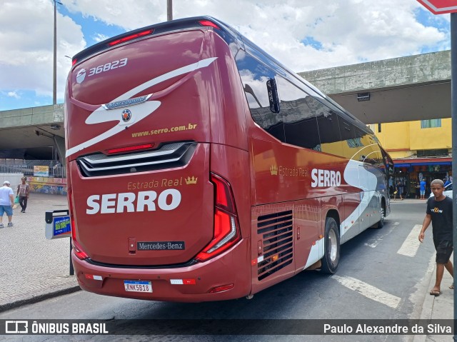 Viação Serro 36823 na cidade de Belo Horizonte, Minas Gerais, Brasil, por Paulo Alexandre da Silva. Número da foto: #12998174.