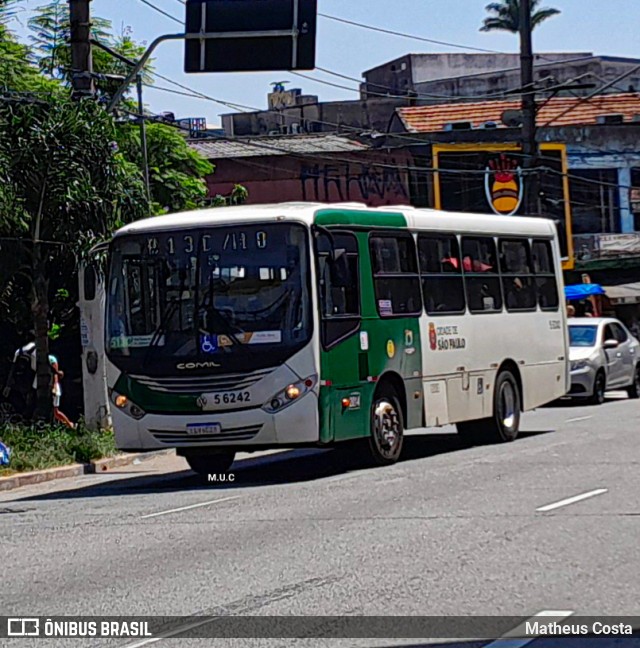 Transunião Transportes 5 6242 na cidade de São Paulo, São Paulo, Brasil, por Matheus Costa. Número da foto: #12996742.