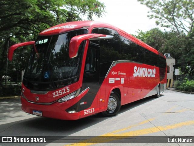 Viação Santa Cruz 32523 na cidade de São Paulo, São Paulo, Brasil, por Luis Nunez. Número da foto: #12997938.