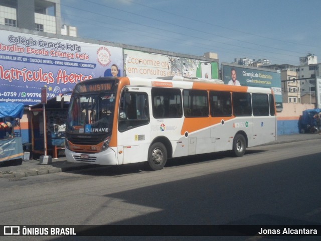 Linave Transportes A03053 na cidade de Nova Iguaçu, Rio de Janeiro, Brasil, por Jonas Alcantara. Número da foto: #12999099.