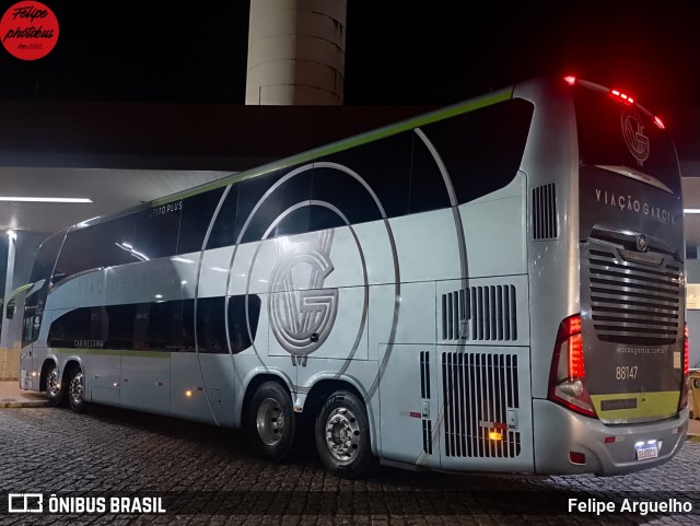 Viação Garcia 88147 na cidade de São Paulo, São Paulo, Brasil, por Felipe Arguelho. Número da foto: #12998138.