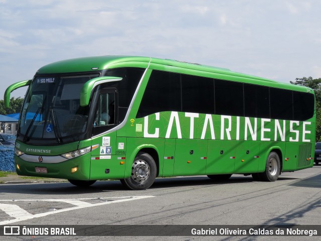 Auto Viação Catarinense 3350 na cidade de São Paulo, São Paulo, Brasil, por Gabriel Oliveira Caldas da Nobrega. Número da foto: #12996773.