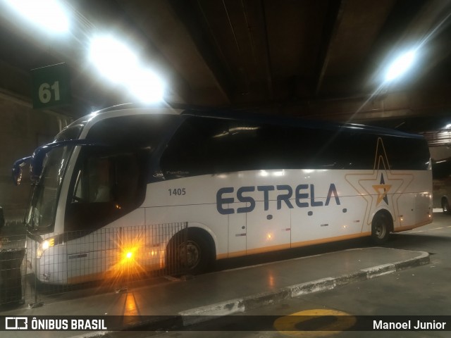 Viação Estrela 1405 na cidade de São Paulo, São Paulo, Brasil, por Manoel Junior. Número da foto: #12998397.
