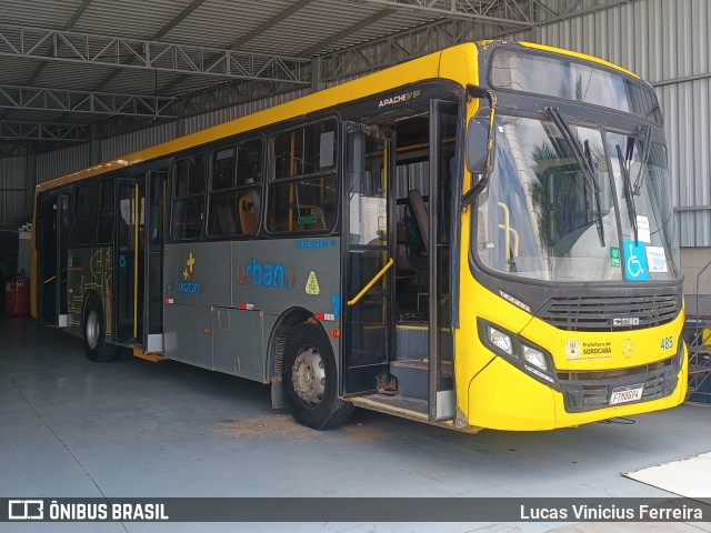 City Transporte Urbano Intermodal Sorocaba 2485 na cidade de Sorocaba, São Paulo, Brasil, por Lucas Vinicius Ferreira. Número da foto: #12998256.