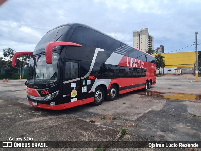 Lirabus 33004 na cidade de Pouso Alegre, Minas Gerais, Brasil, por Djalma Lúcio Rezende. Número da foto: #12999475.