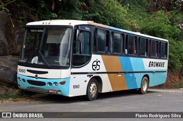 Transporte Coletivo Eromave 1060 na cidade de Muriaé, Minas Gerais, Brasil, por Flavio Rodrigues Silva. Número da foto: #12997926.