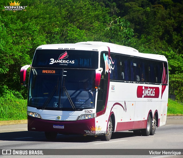 3 Américas Turismo 2501 na cidade de Petrópolis, Rio de Janeiro, Brasil, por Victor Henrique. Número da foto: #12998765.