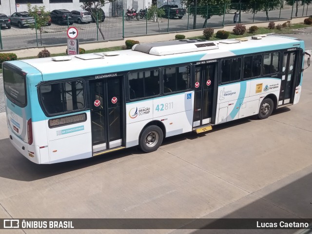 Auto Viação Dragão do Mar 42811 na cidade de Fortaleza, Ceará, Brasil, por Lucas Caetano. Número da foto: #12997257.