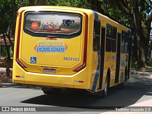 ATT - Atlântico Transportes e Turismo 8824103 na cidade de Itabuna, Bahia, Brasil, por Todinho macedo 2.0. Número da foto: #12998149.