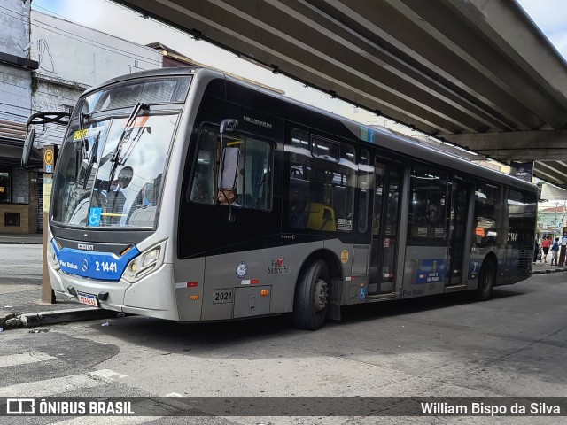 Sambaíba Transportes Urbanos 2 1441 na cidade de São Paulo, São Paulo, Brasil, por William Bispo da Silva. Número da foto: #12997608.