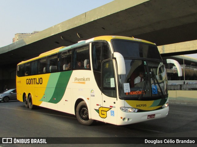 Empresa Gontijo de Transportes 14795 na cidade de Belo Horizonte, Minas Gerais, Brasil, por Douglas Célio Brandao. Número da foto: #13001992.