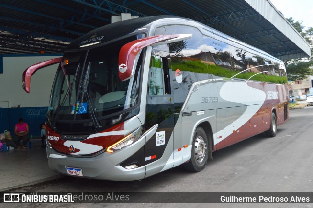 Viação Serro 36723 na cidade de Lambari, Minas Gerais, Brasil, por Guilherme Pedroso Alves. Número da foto: #12999947.