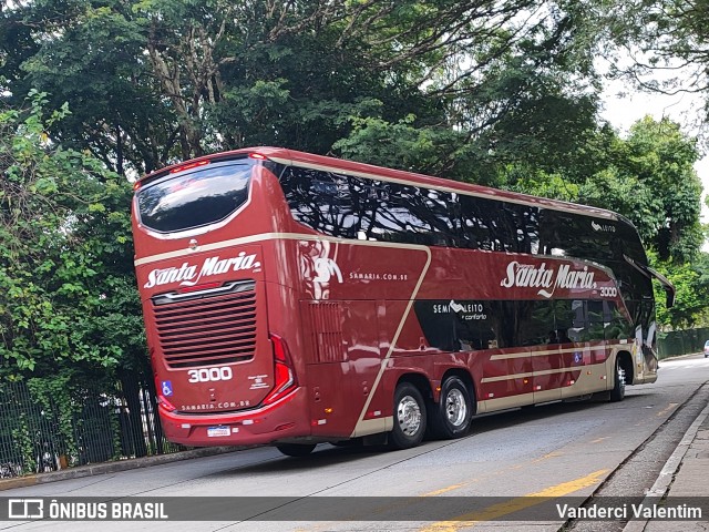 Santa Maria Fretamento e Turismo > Transportes Santa Maria(SP) 3000 na cidade de São Paulo, São Paulo, Brasil, por Vanderci Valentim. Número da foto: #13001432.