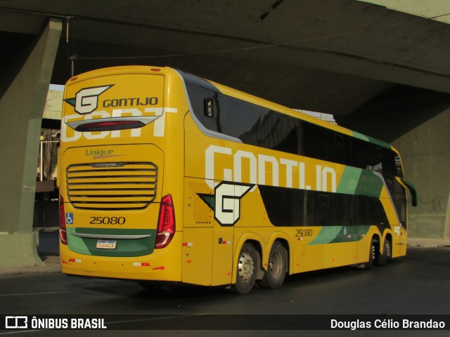 Empresa Gontijo de Transportes 25080 na cidade de Belo Horizonte, Minas Gerais, Brasil, por Douglas Célio Brandao. Número da foto: #13001974.