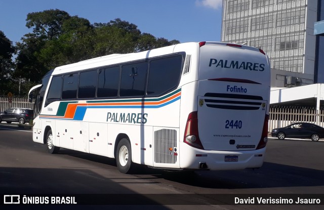 Expresso Palmares 2440 na cidade de Porto Alegre, Rio Grande do Sul, Brasil, por David Verissimo Jsauro. Número da foto: #13000732.