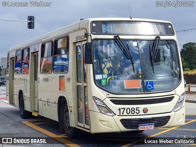 Expresso Azul 17085 na cidade de Curitiba, Paraná, Brasil, por Lucas Weber Calizario. Número da foto: #12999590.