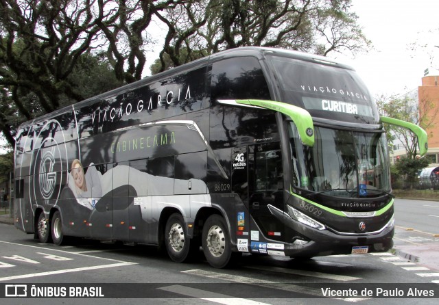 Viação Garcia 86029 na cidade de Curitiba, Paraná, Brasil, por Vicente de Paulo Alves. Número da foto: #13001334.