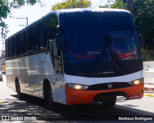 Ônibus Particulares JUY8994 na cidade de Belém, Pará, Brasil, por Matheus Rodrigues. Número da foto: #13002782.