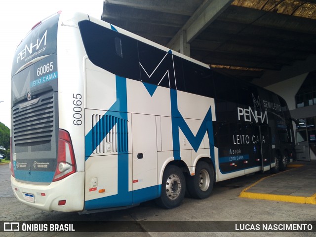 Empresa de Ônibus Nossa Senhora da Penha 60065 na cidade de Lages, Santa Catarina, Brasil, por LUCAS NASCIMENTO. Número da foto: #12999664.