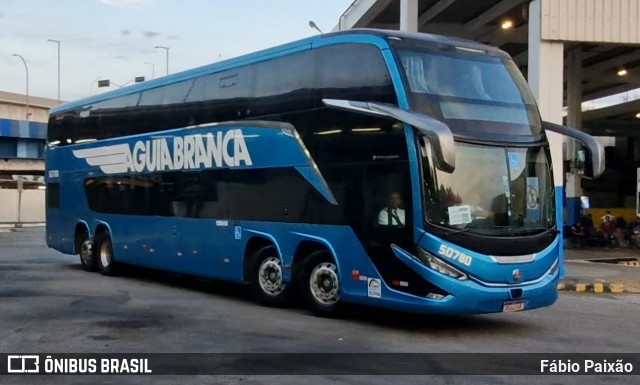 Viação Águia Branca 50780 na cidade de Rio de Janeiro, Rio de Janeiro, Brasil, por Fábio Paixão. Número da foto: #13000274.